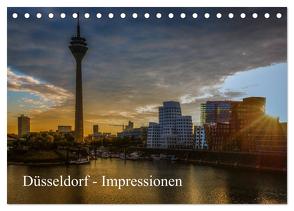 Düsseldorf – Impressionen (Tischkalender 2024 DIN A5 quer), CALVENDO Monatskalender von Fahrenbach,  Michael