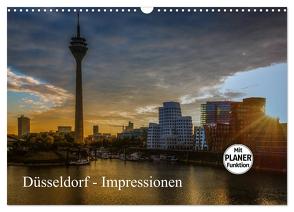 Düsseldorf – Impressionen (Wandkalender 2024 DIN A3 quer), CALVENDO Monatskalender von Fahrenbach,  Michael