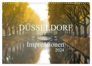 Düsseldorf Impressionen (Wandkalender 2024 DIN A3 quer), CALVENDO Monatskalender von pixs:sell,  pixs:sell