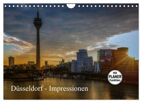 Düsseldorf – Impressionen (Wandkalender 2024 DIN A4 quer), CALVENDO Monatskalender von Fahrenbach,  Michael