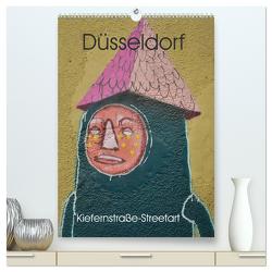 Düsseldorf Kiefernstraße-Streetart (hochwertiger Premium Wandkalender 2024 DIN A2 hoch), Kunstdruck in Hochglanz von Grobelny,  Renate