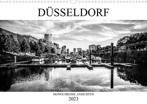 DÜSSELDORF MONOCHROME ANSICHTEN (Wandkalender 2023 DIN A3 quer) von Jaster,  Michael