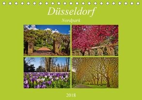 Düsseldorf Nordpark (Tischkalender 2018 DIN A5 quer) von Hackstein,  Bettina