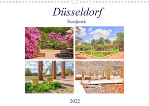 Düsseldorf Nordpark (Wandkalender 2022 DIN A3 quer) von Hackstein,  Bettina