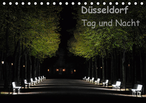 Düsseldorf Tag und Nacht (Tischkalender 2020 DIN A5 quer) von Terhoeven,  Susanne