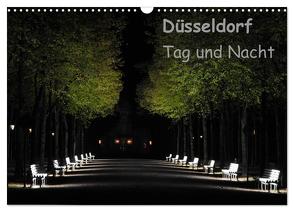 Düsseldorf Tag und Nacht (Wandkalender 2024 DIN A3 quer), CALVENDO Monatskalender von Terhoeven,  Susanne