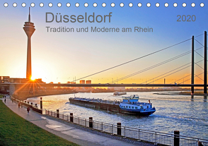 Düsseldorf – Tradition und Moderne am Rhein (Tischkalender 2020 DIN A5 quer) von Selection,  Prime
