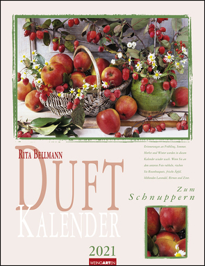 Duftkalender Kalender 2021 von Bellmann,  Rita, Weingarten