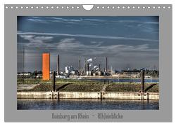 Duisburg am Rhein – R(h)einblicke (Wandkalender 2024 DIN A4 quer), CALVENDO Monatskalender von Petsch,  Joachim
