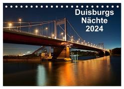 Duisburgs Nächte (Tischkalender 2024 DIN A5 quer), CALVENDO Monatskalender von Heymanns,  Rolf