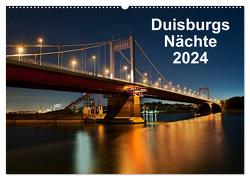 Duisburgs Nächte (Wandkalender 2024 DIN A2 quer), CALVENDO Monatskalender von Heymanns,  Rolf