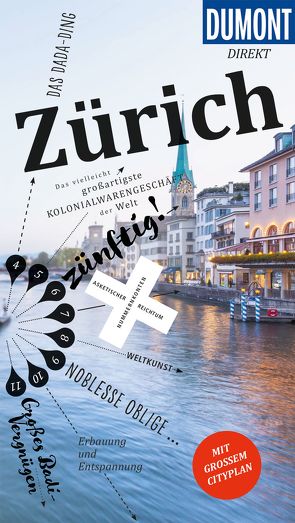 DuMont direkt Reiseführer Zürich von Krause,  Patrick, Schwieder,  Gabriele