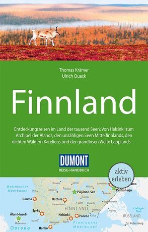 DuMont Reise-Handbuch Reiseführer Finnland von Krämer,  Thomas, Quack,  Ulrich