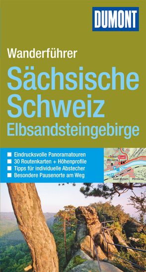 DuMont Wanderführer Sächsische Schweiz, Elbsandsteingebirge von Brichzin,  Hans