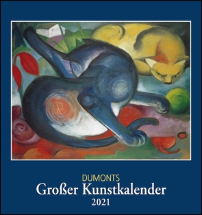 DUMONTS Großer Kunstkalender 2021 ‒ Klassische Moderne, Impressionisten, Expressionisten ‒ Wandkalender Format 45 x 48 cm