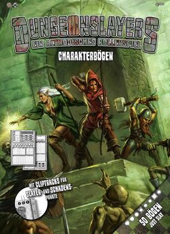 Dungeonslayers Charakterbögen-Block von Kennig,  Christian