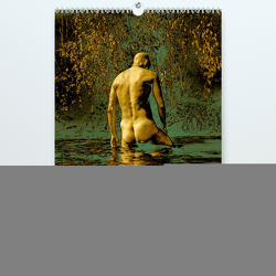 DUNKELGOLD AM SEE (Premium, hochwertiger DIN A2 Wandkalender 2023, Kunstdruck in Hochglanz) von Kuntze,  Kerstin