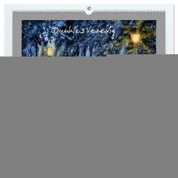 Dunkles Venedig (hochwertiger Premium Wandkalender 2024 DIN A2 quer), Kunstdruck in Hochglanz von Wunderlich,  Simone