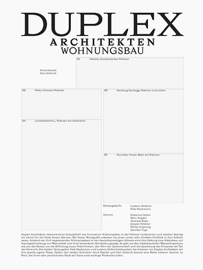 Duplex Architekten von Balland,  Ludovic, Dechmann,  Nele