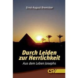 Durch Leiden zur Herrlichkeit von Bremicker,  Ernst A