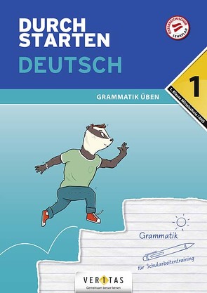 Durchstarten Deutsch 1. Klasse Mittelschule/AHS Grammatik üben von Blieberger,  Gernot