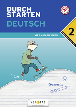 Durchstarten Deutsch 2. Klasse Mittelschule/AHS Grammatik üben von Rasser,  Werner