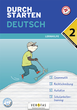 Durchstarten Deutsch 2. Klasse Mittelschule/AHS Lernhilfe von Hofer,  Jutta, Rasser,  Werner, Schützeneder,  Doris