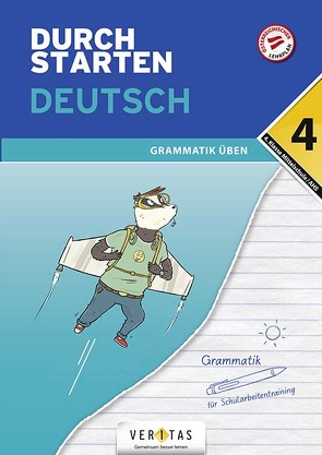 Durchstarten Deutsch 4. Klasse Mittelschule/AHS Grammatik üben von Igler,  Vera