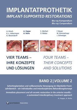 DVD-Kompendium Implantatprothetik Band 2 von Happe,  Arndt, Nolte,  Andreas