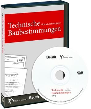 DVD Technische Baubestimmungen Grundversion von Gottsch,  H., Hasenjäger,  S.