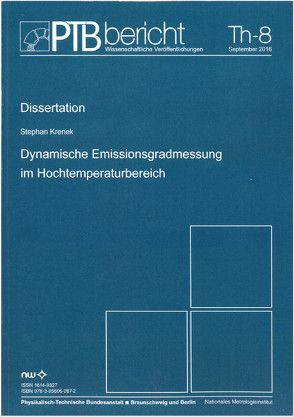 Dynamische Emissionsgradmessung im Hochtemperaturbereich von Krenek,  Stephan