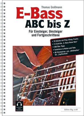 E-Bass ABC bis Z von Grossmann,  Thomas