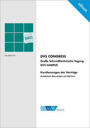 E-Book DVS Congress 2021