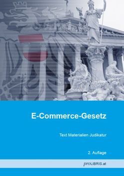 E-Commerce-Gesetz von proLIBRIS VerlagsgesmbH