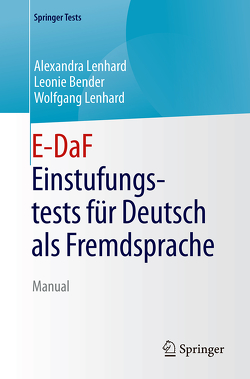 E-DaF – Einstufungstest für Deutsch als Fremdsprache von Bender,  Leonie, Lenhard,  Alexandra, Lenhard,  Wolfgang