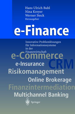 e-Finance von Buhl,  H.U., Kreyer,  N., Steck,  W.