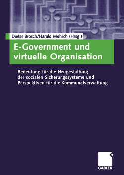 E-Government und virtuelle Organisation von Brosch,  Dieter, Mehlich,  Harald