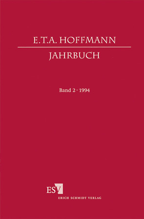 E.T.A. Hoffmann-Jahrbuch 1994 von Loquai,  Franz, Scher,  Steven Paul, Steinecke,  Hartmut