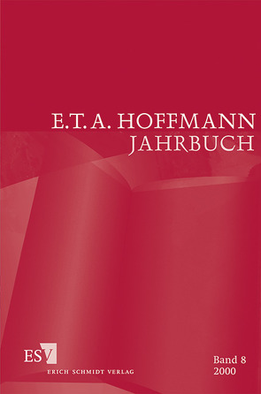 E.T.A. Hoffmann-Jahrbuch 2000 von Loquai,  Franz, Scher,  Steven Paul, Steinecke,  Hartmut
