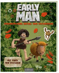 Early Man – Steinzeitlicher Rätsel- und Stickerspaß