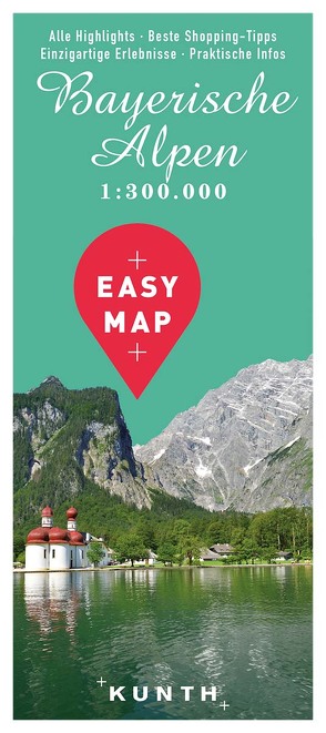 EASY MAP Bayerische Alpen