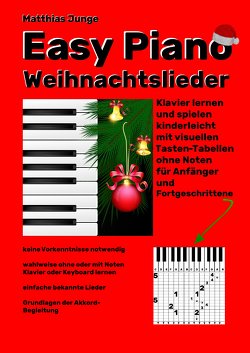 Easy Piano Weihnachtslieder von Junge,  Matthias