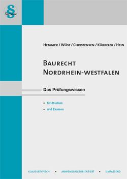 eBook Baurecht Nordrhein-Westfalen von Christensen,  Ralph, Hein,  Michael, Hemmer,  Karl-Edmund, Kübbeler, Wüst,  Achim