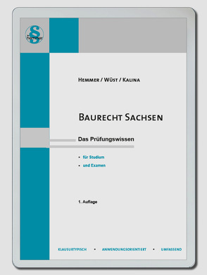 eBook Baurecht Sachsen von Hemmer,  Karl-Edmund, Kalina, Wüst,  Achim