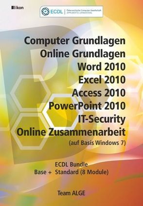 ECDL Komplett Bundle (8 Module) Office 2010 Windows 7