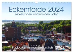 Eckernförde 2024. Impressionen rund um den Hafen (Wandkalender 2024 DIN A3 quer), CALVENDO Monatskalender von Lehmann,  Steffani