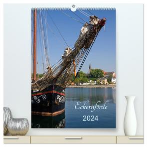 Eckernförde (hochwertiger Premium Wandkalender 2024 DIN A2 hoch), Kunstdruck in Hochglanz von Kolfenbach,  Klaus