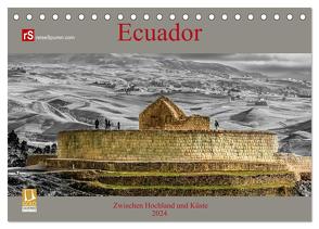 Ecuador 2024 Zwischen Hochland und Küste (Tischkalender 2024 DIN A5 quer), CALVENDO Monatskalender von Bergwitz,  Uwe