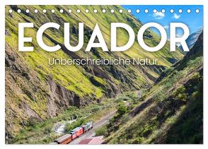 Ecuador – Unbeschreibliche Natur (Tischkalender 2024 DIN A5 quer), CALVENDO Monatskalender von SF,  SF