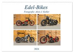 Edel-Bikes 2024 (Wandkalender 2024 DIN A2 quer), CALVENDO Monatskalender von J. Koller,  Alois